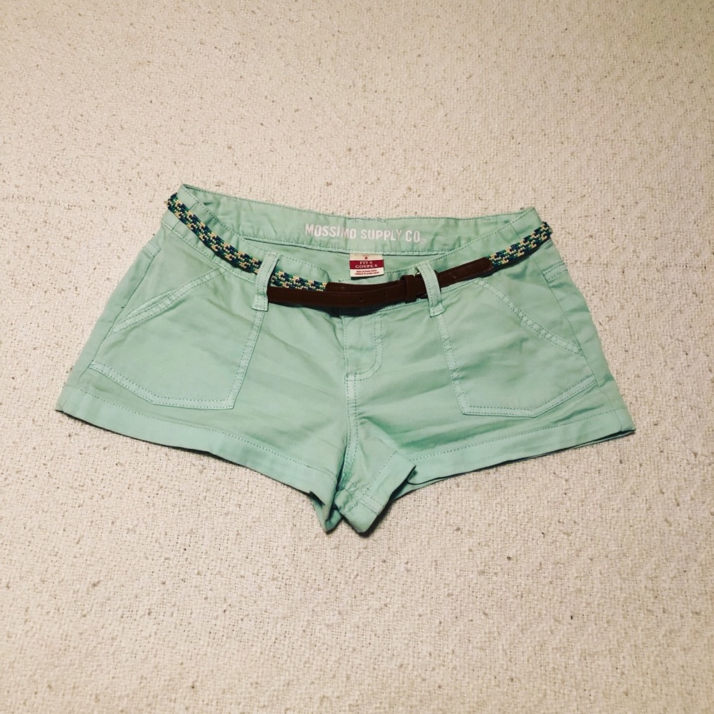Mint summer shorts from Mossimo Supply Co